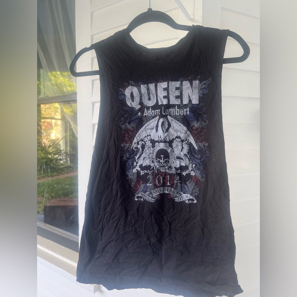 Queen & Adam Lambert - 2014 Tour Tank Top
